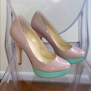 Enzo Angiolini Smiles Patent Color Block Pump, 8